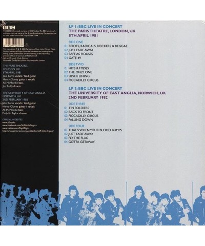 Stiff Little Fingers LP - BBC Live In Concert (RSD 2022) (ltd. ed.) (2xLP) (blue vinyl) $28.42 Vinyl