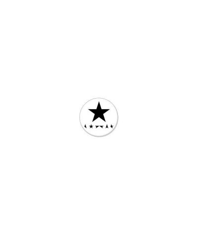 David Bowie Blackstar 2.25" Round Button $1.32 Accessories