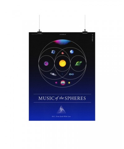 Coldplay MUSIC OF THE SPHERES - LITHOGRAPH $16.40 Decor