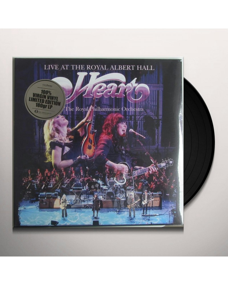 Heart LIVE AT THE ROYAL ALBERT HALL (2LP) Vinyl Record $10.44 Vinyl