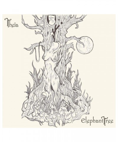 Elephant Tree THEIA (WHITE & GOLD GALAXY PATTERN VINYL) Vinyl Record $12.96 Vinyl