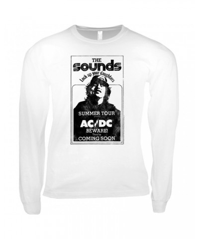 AC/DC Long Sleeve Shirt | The Sounds Summer Concert Tour Shirt $12.58 Shirts