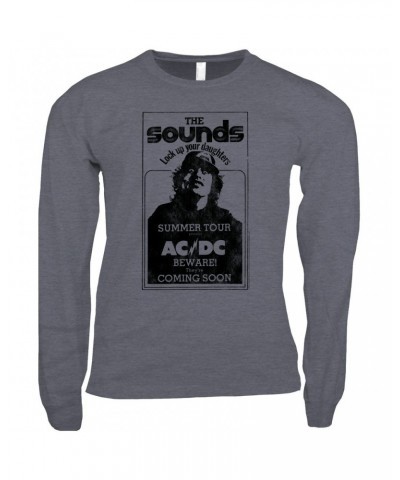 AC/DC Long Sleeve Shirt | The Sounds Summer Concert Tour Shirt $12.58 Shirts