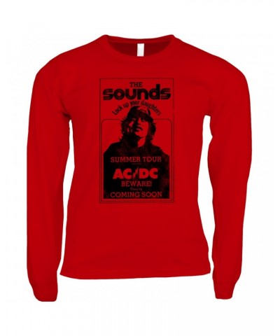 AC/DC Long Sleeve Shirt | The Sounds Summer Concert Tour Shirt $12.58 Shirts