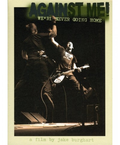 Against Me! WE'RE NEVER GOING HOME DVD $5.73 Videos