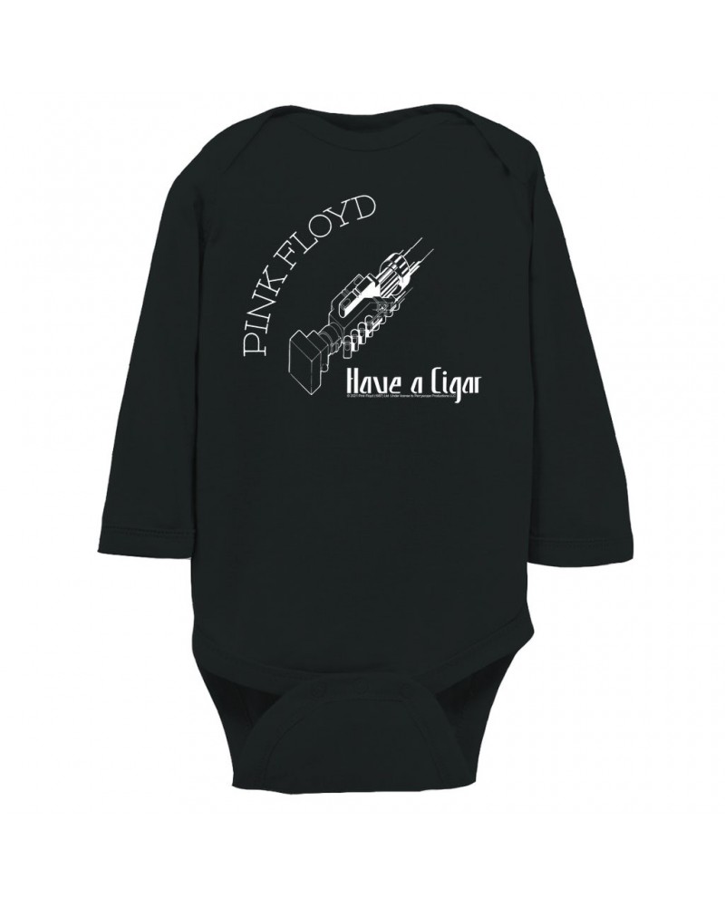 Pink Floyd Long Sleeve Bodysuit | Have A Cigar Album Cover Bodysuit $9.34 Shirts