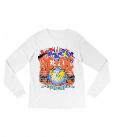 AC/DC Long Sleeve Shirt | Ballbreaker World Tour 1996 Shirt $14.38 Shirts