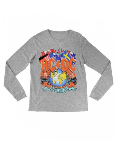 AC/DC Long Sleeve Shirt | Ballbreaker World Tour 1996 Shirt $14.38 Shirts