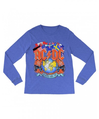 AC/DC Long Sleeve Shirt | Ballbreaker World Tour 1996 Shirt $14.38 Shirts