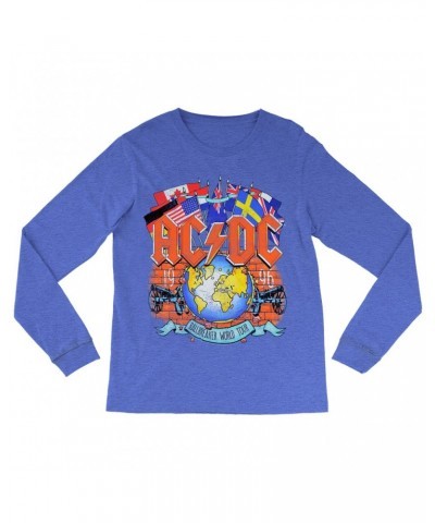 AC/DC Long Sleeve Shirt | Ballbreaker World Tour 1996 Shirt $14.38 Shirts