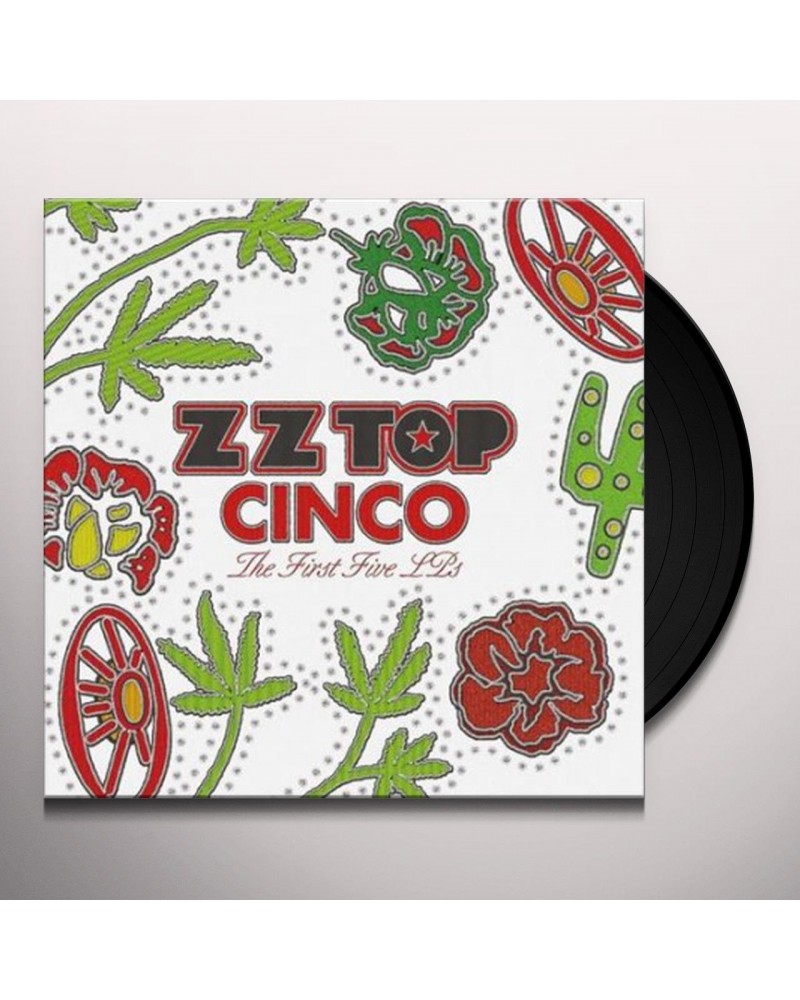 ZZ Top Cinco: The First Five LPs Vinyl Record $34.42 Vinyl