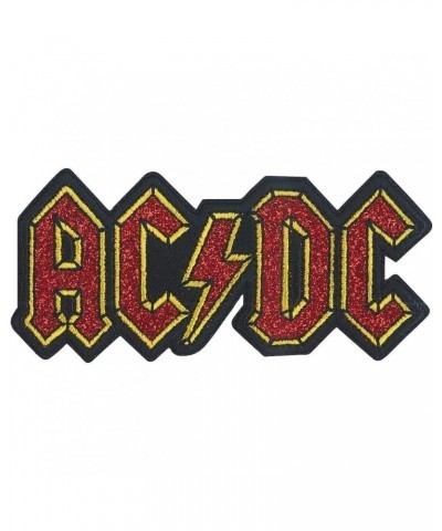 AC/DC Logo 3.8"x1.75" Glitter Patch $3.52 Accessories