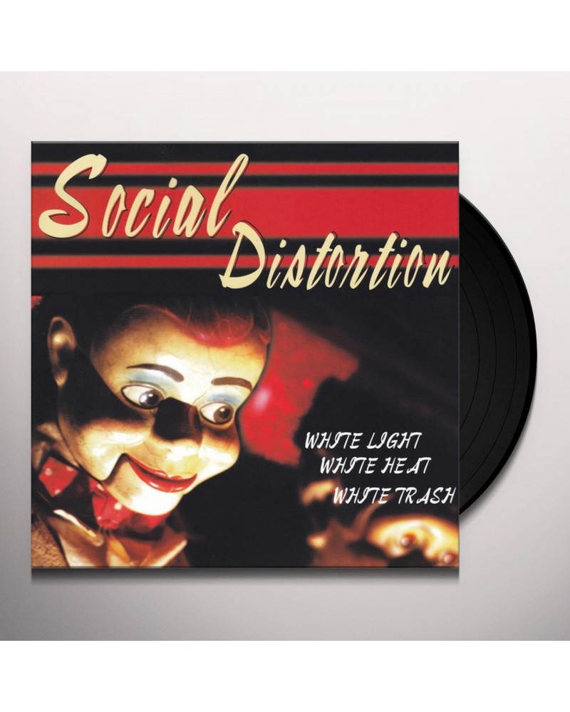 Social Distortion WHITE LIGHT WHITE HEAT WHITE TRASH (180G/SILVER & BLACK MARBLED VINYL) Vinyl Record $16.41 Vinyl