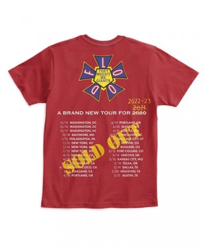 They Might Be Giants 2022-2023 Flood Tour T-Shirt (Unisex) $3.10 Shirts