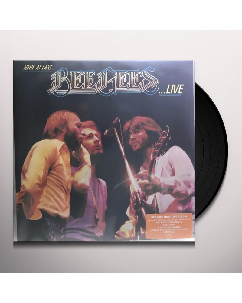 Bee Gees HERE AT LAST... BEE GEES LIVE (2LP) Vinyl Record $16.17 Vinyl