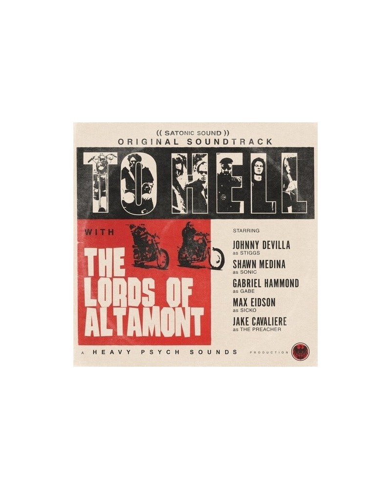 The Lords of Altamont To Hell With The Lords Vinyl Record $9.60 Vinyl