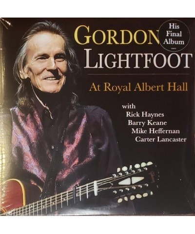 Gordon Lightfoot AT ROYAL ALBERT HALL Vinyl Record $14.22 Vinyl