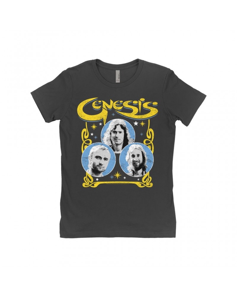 Genesis Ladies' Boyfriend T-Shirt | Three Sides Live Design Shirt $7.49 Shirts