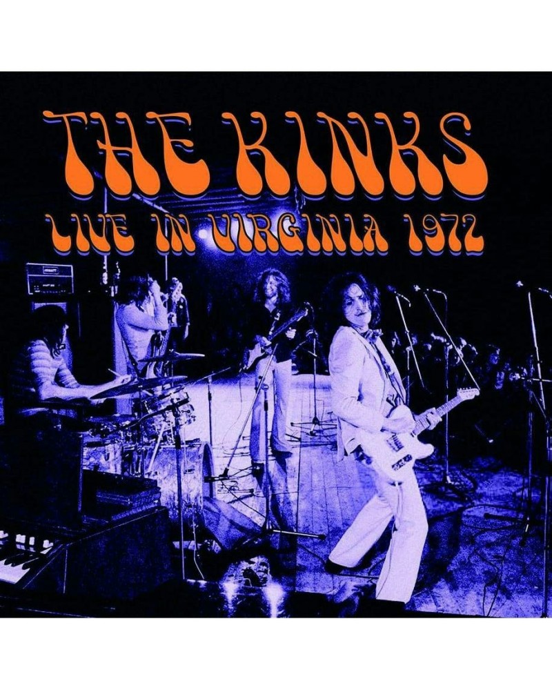 The Kinks Live In Virginia 1972 (2LP/orange) Vinyl Record $20.93 Vinyl