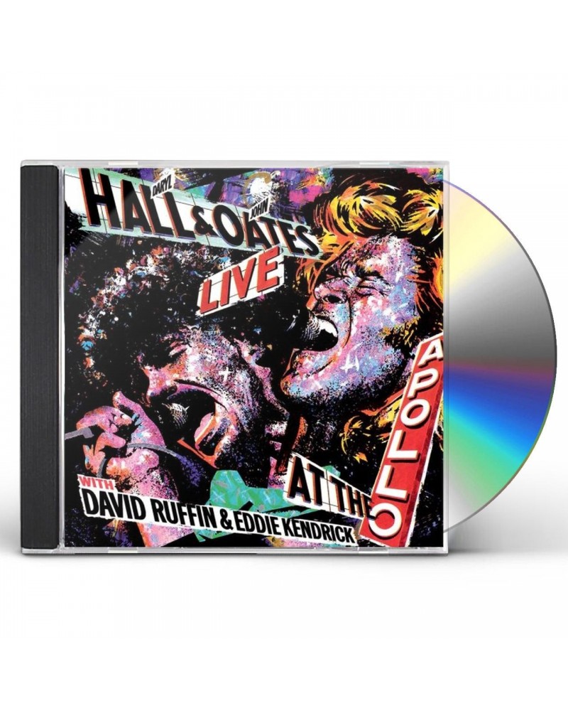 Daryl Hall & John Oates LIVE AT THE APOLLO WITH DAVID RUFFIN & EDDIE KENDR CD $6.66 CD