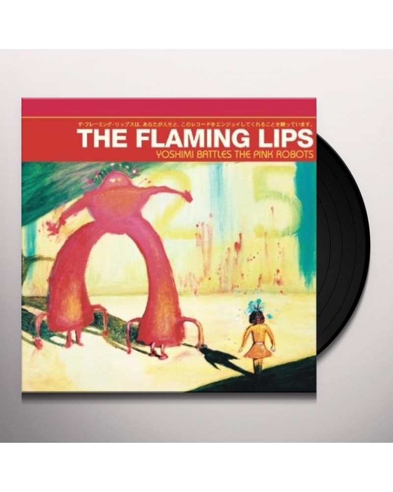 The Flaming Lips YOSHIMI BATTLES THE PINK ROBOTS (RED VINYL) Vinyl Record $21.31 Vinyl