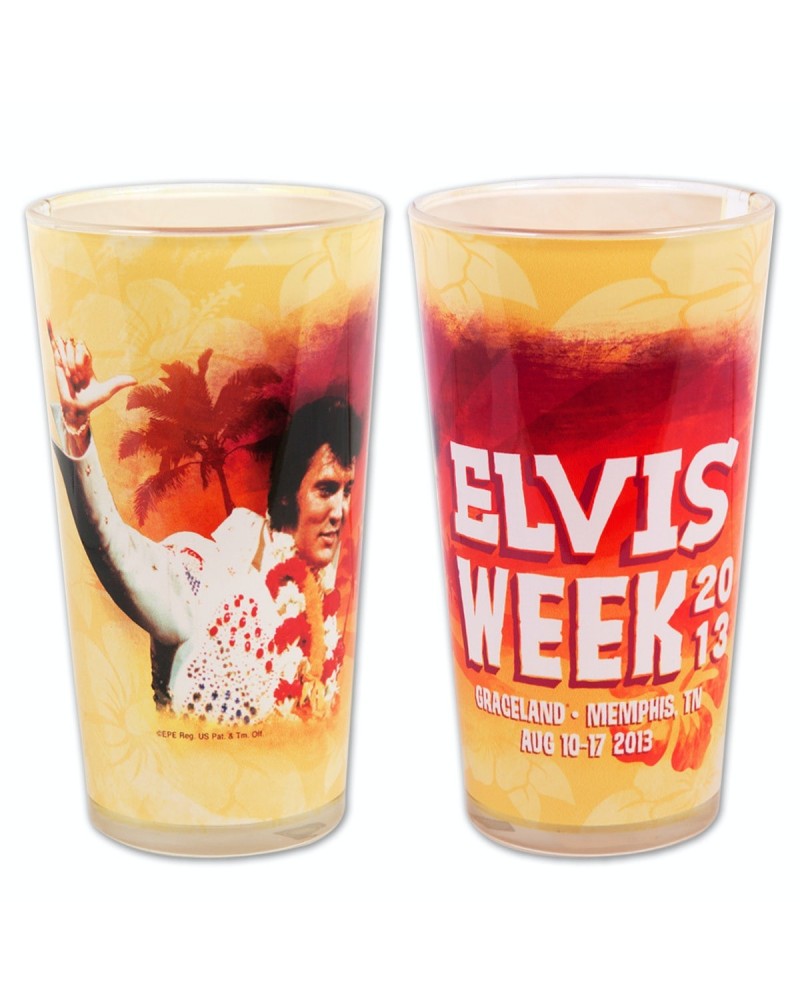 Elvis Presley Week 2013 16oz Sublimated Pint Glass $3.80 Drinkware