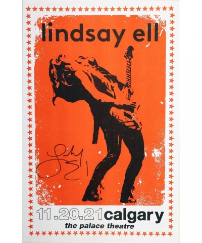 Lindsay Ell calgary alberta - 2021 autographed tour poster $2.25 Decor