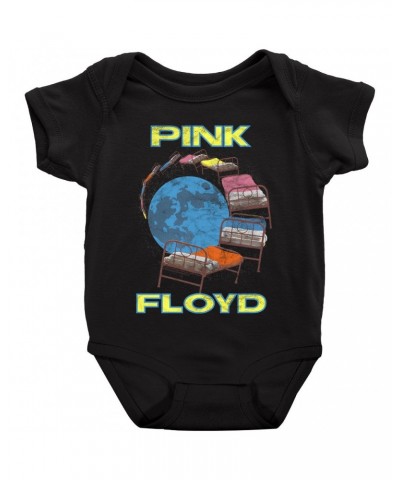 Pink Floyd Baby Short Sleeve Bodysuit | Momentary Lapse Of Reason World Tour Bodysuit $7.18 Kids