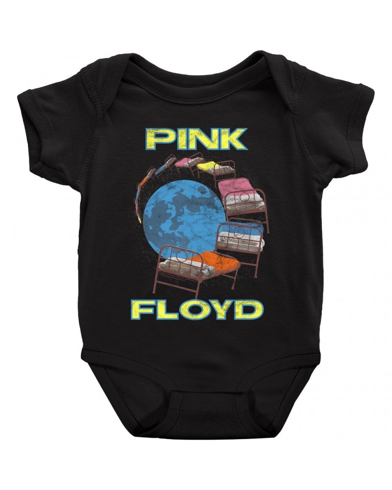 Pink Floyd Baby Short Sleeve Bodysuit | Momentary Lapse Of Reason World Tour Bodysuit $7.18 Kids