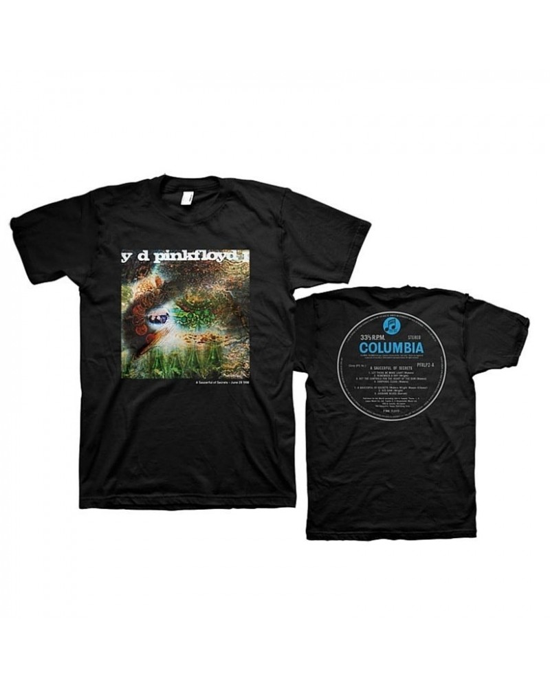 Pink Floyd Pre-Order A Saucerful Of Secrets Exclusive Vinyl T-Shirt $16.80 Vinyl