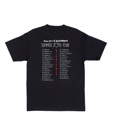 Joan Jett & the Blackhearts Summer 2019 Tour T-Shirt $15.40 Shirts