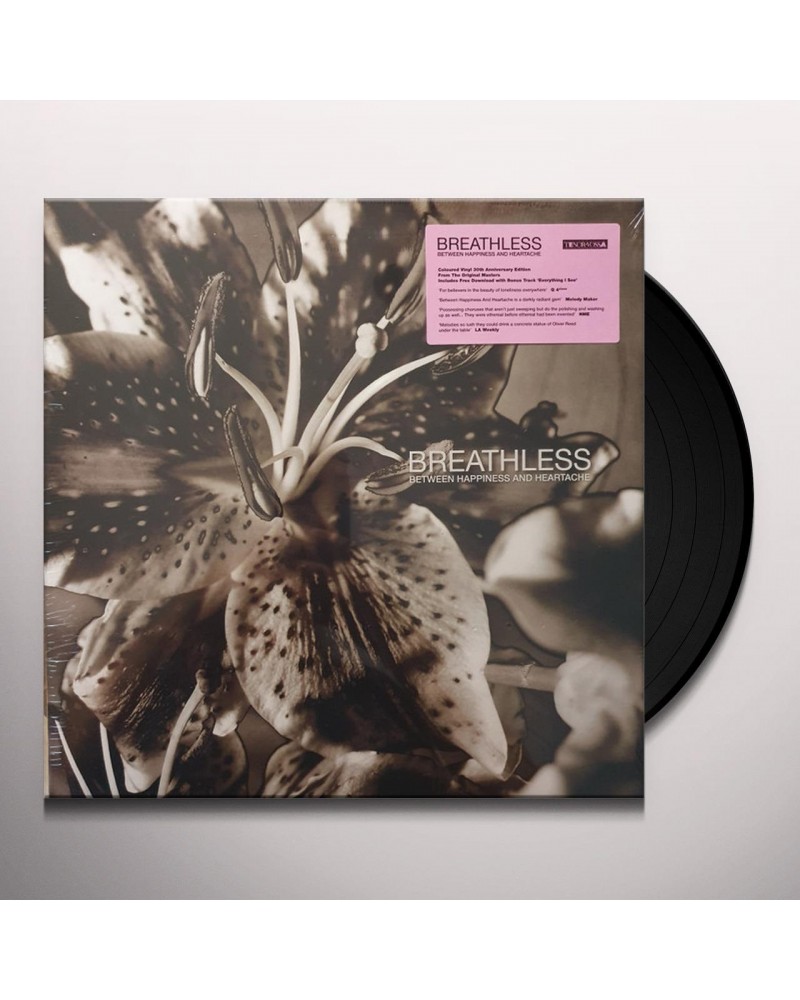 Breathless Between Happiness And Heartache Vinyl Record $9.94 Vinyl