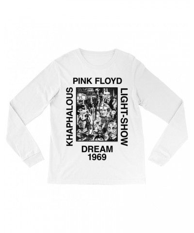 Pink Floyd Long Sleeve Shirt | Amsterdam Concert 1969 Shirt $13.48 Shirts