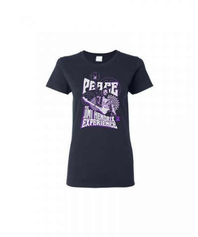 Jimi Hendrix Women's Peace T-Shirt $14.70 Shirts