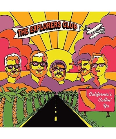 Explorers Club CALIFORNIA'S CALLIN YA / NATURE BOY Vinyl Record - UK Release $7.10 Vinyl