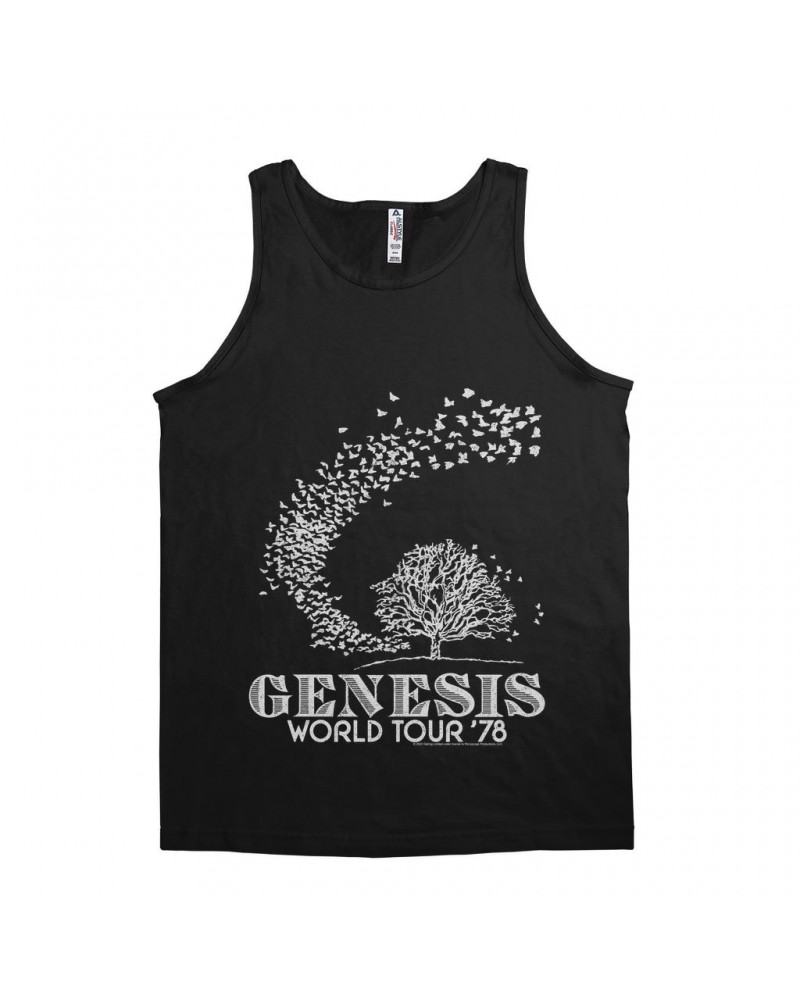 Genesis Unisex Tank Top | 1978 World Tour Distressed Shirt $8.23 Shirts