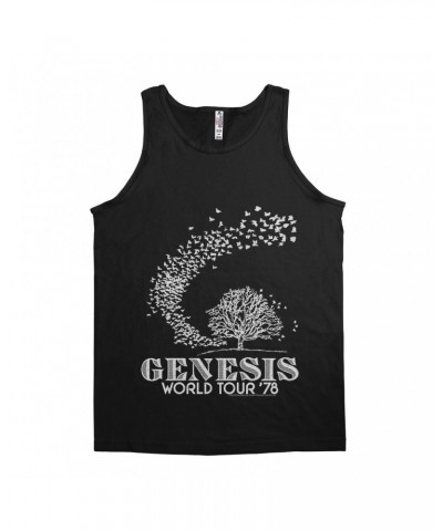 Genesis Unisex Tank Top | 1978 World Tour Distressed Shirt $8.23 Shirts