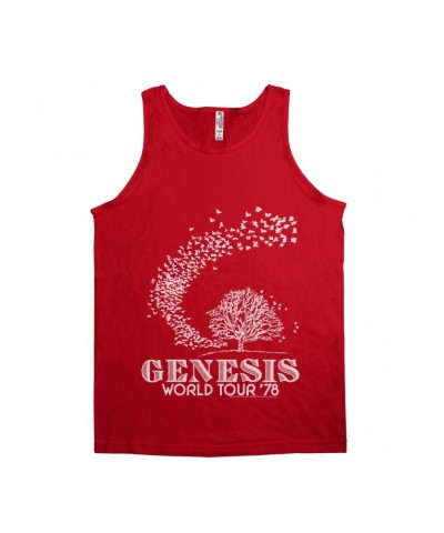 Genesis Unisex Tank Top | 1978 World Tour Distressed Shirt $8.23 Shirts