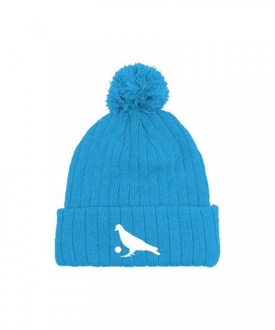 Pigeons Playing Ping Pong Pom Beanie $8.25 Hats