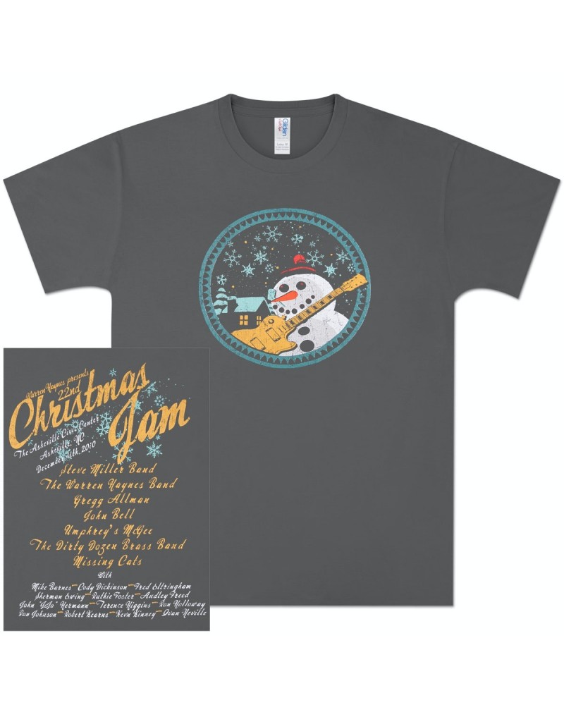 Gov't Mule Warren Haynes 2010 Xmas Jam Snowman T-Shirt $12.50 Shirts