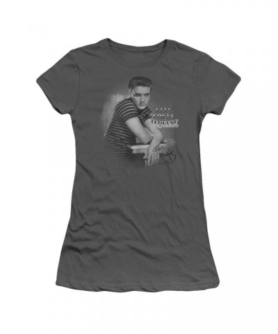 Elvis Presley Juniors Shirt | TROUBLE Juniors T Shirt $7.74 Shirts