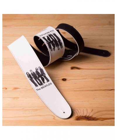 The Beatles White Album Photo 2.5" Vinyl D'Addario Guitar Strap $13.30 Vinyl