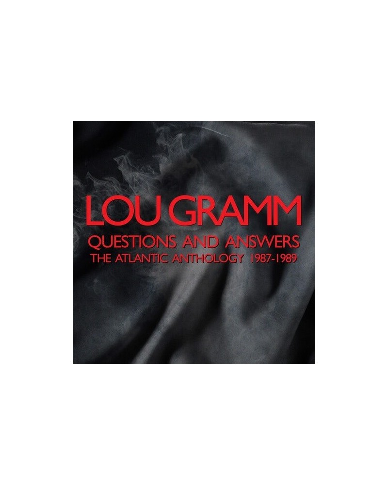 Lou Gramm QUESTIONS & ANSWERS: ATLANTIC ANTHOLOGY 1987-1989 CD $9.31 CD