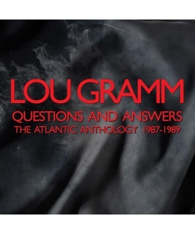 Lou Gramm QUESTIONS & ANSWERS: ATLANTIC ANTHOLOGY 1987-1989 CD $9.31 CD