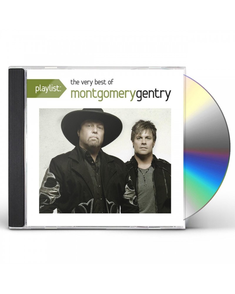 Montgomery Gentry PLAYLIST: THE VERY BEST OF MONTGOMERY GENTRY CD $3.60 CD