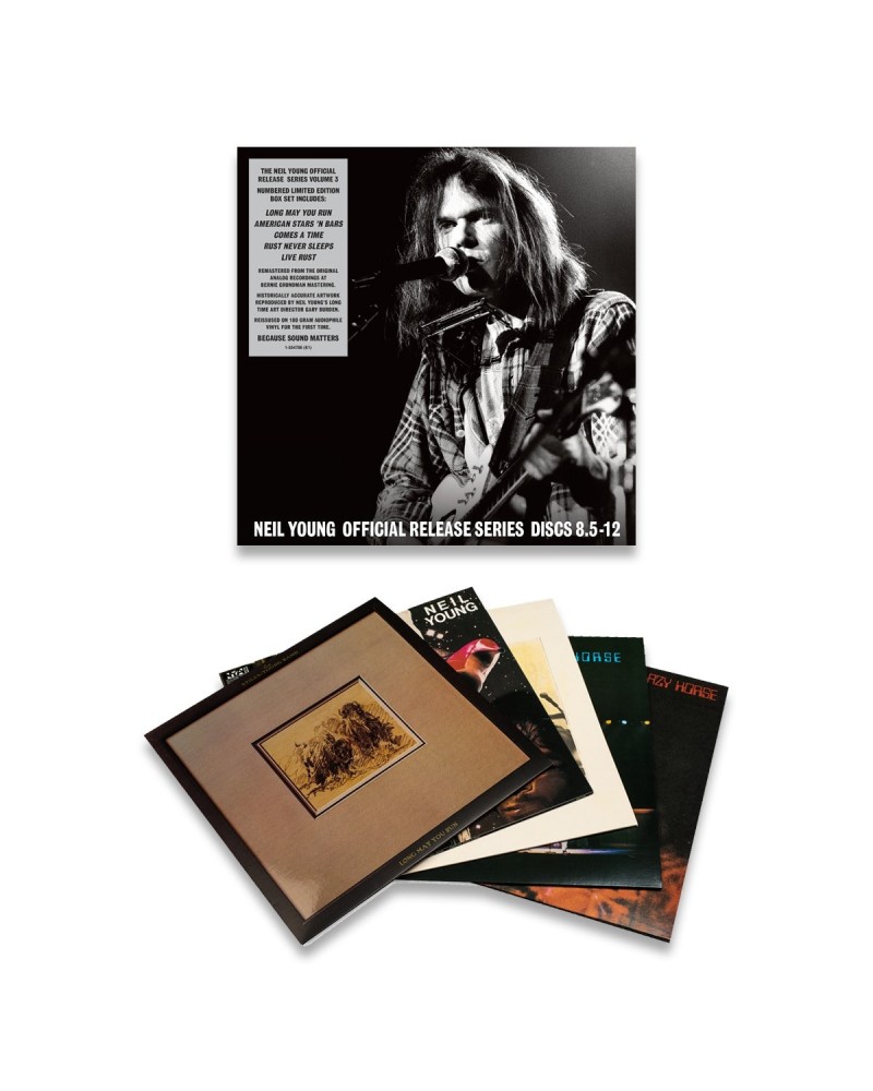 Neil Young OFFICIAL RELEASES SERIES DISCS 8.5-12 Vinyl Record $64.92 Vinyl