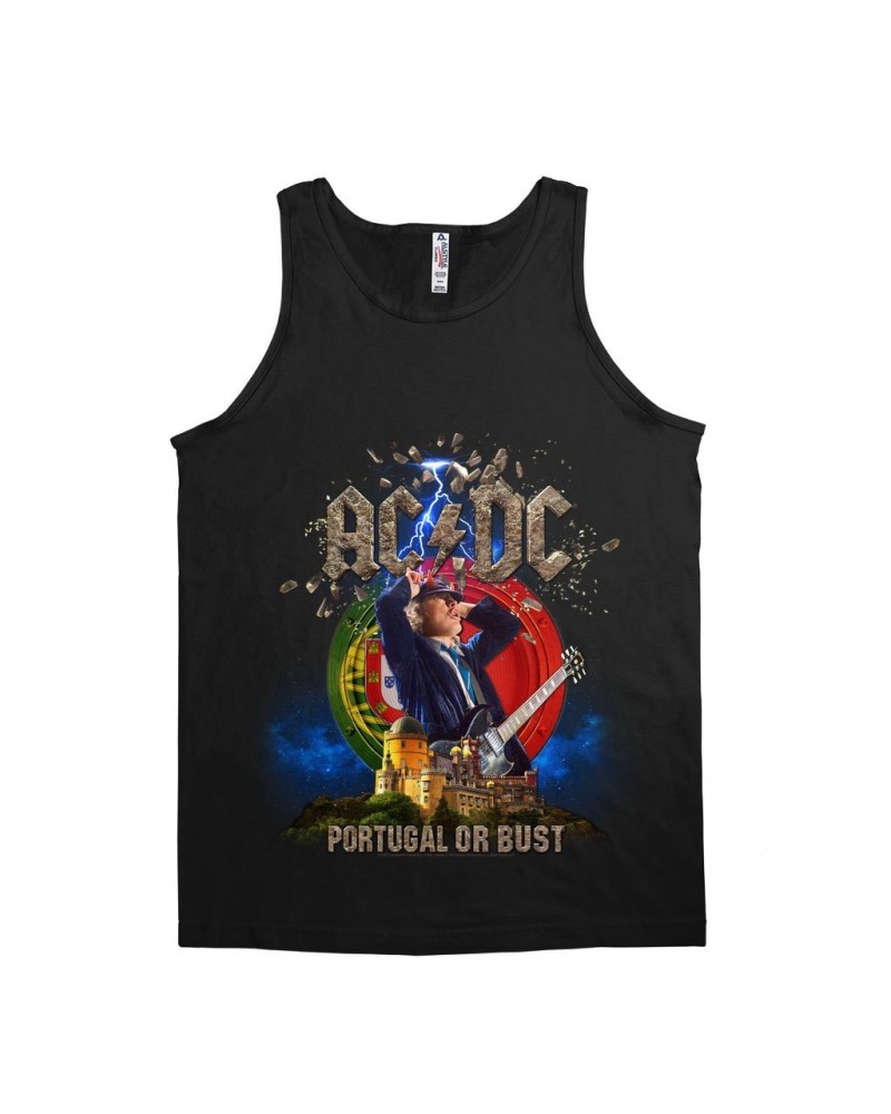 AC/DC Unisex Tank Top | Portugal Or Bust Shirt $10.48 Shirts