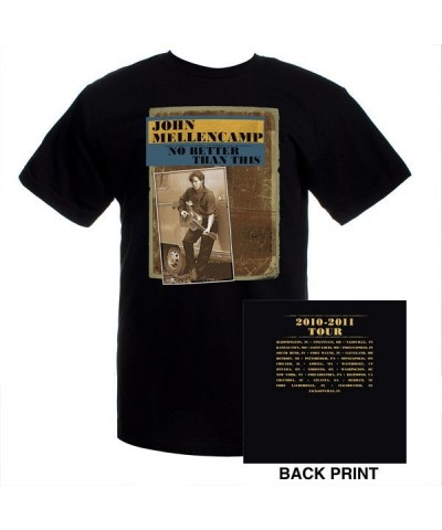 John Mellencamp No Better Than This 2010-2011 Tour Tee $6.48 Shirts