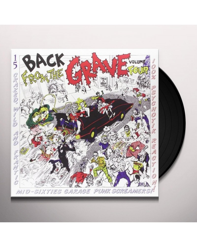 Back From The Grave 4 / Various Vinyl Record $9.20 Vinyl