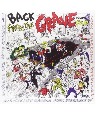 Back From The Grave 4 / Various Vinyl Record $9.20 Vinyl